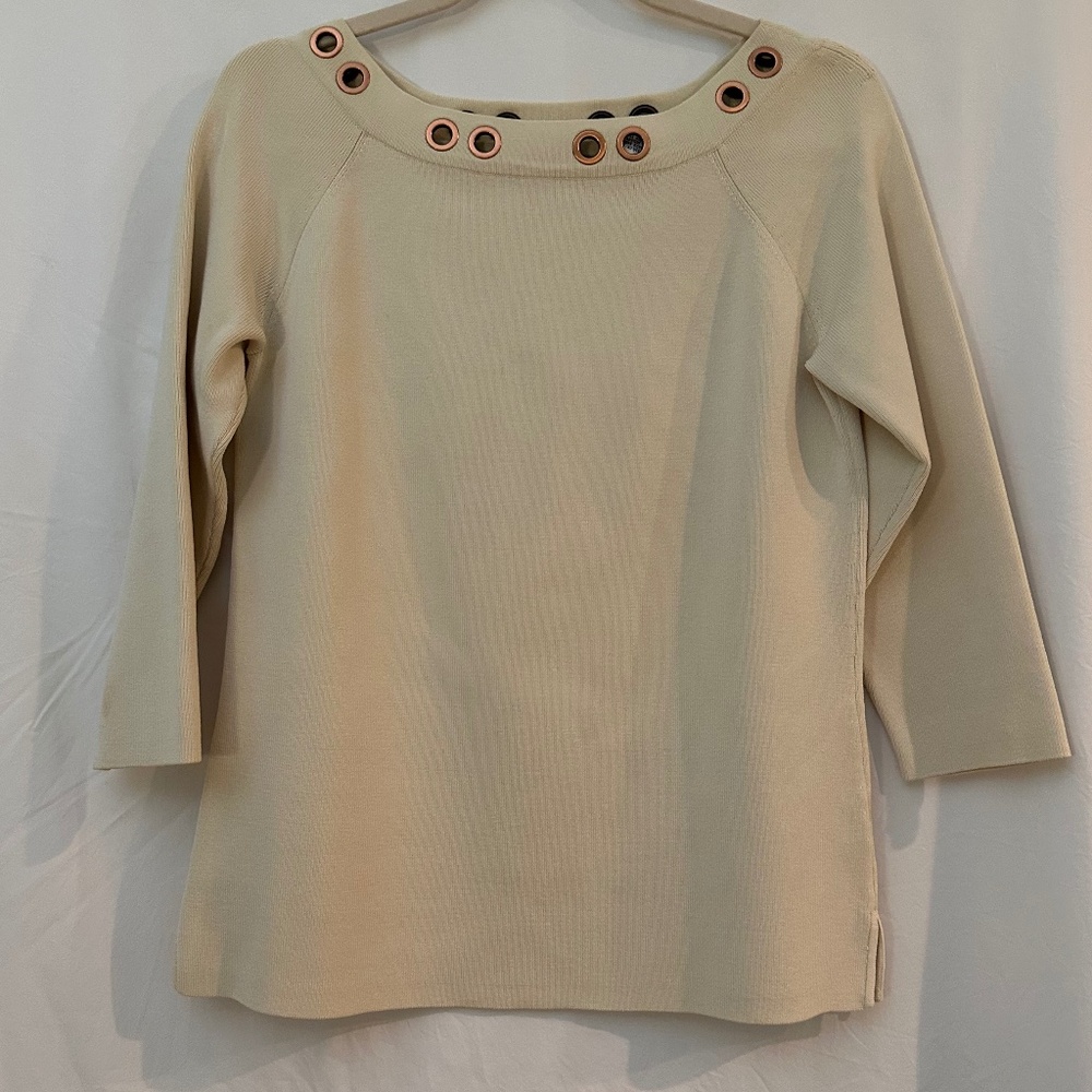 Dana Buchman Women’s Tan Long Sleeve